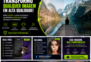 Eu vou aprimorar qualquer foto com IA de forma profissional