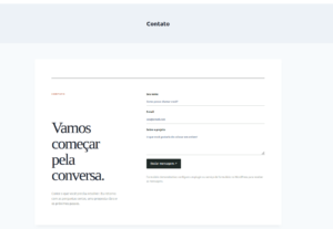 Eu vou criar ou configurar seu site ou blog em WordPress