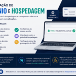Eu vou configurar seu domínio, DNS e hospedagem