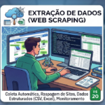 Eu vou Criar scripts de Web Scraping para extrair dados