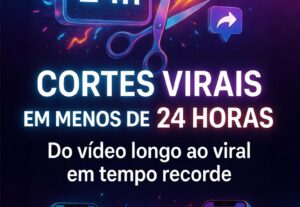 Eu vou fazer cortes que visualizam e engajam