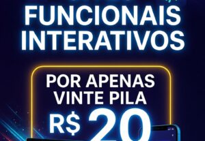 Eu vou fazer um site funcional para você usar a vontade