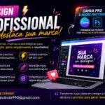 Eu vou criar designs profissionais relâmpago para sua marca