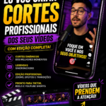 Eu vou fazer Cortes Profissionais dos Seus Vídeos com Edição