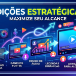Eu vou Criar edições estratégicas para maximizar seu alcance