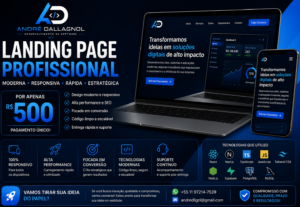 Eu vou criar um Landing Page Profissional em 24h