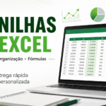 Eu vou criar ou organizar sua planilha no Excel