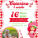 Eu vou montar um lindo convite digital para o seu evento