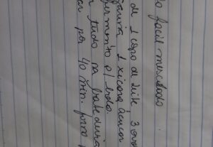 Eu vou digitar até 3 páginas de texto sem erro nenhum.