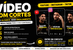 Eu vou criar cortes do seu vídeo que te geram engajamento