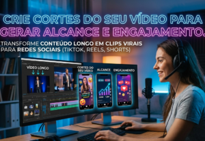 Eu vou Criar cortes dos seus vídeos para gerar valor.
