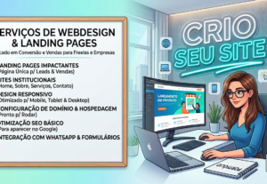 Eu vou criar sua landing page de alta conversão