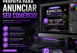 Eu vou criar foto e ou banner para seu comercio vender mais