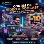Eu vou Fazer cortes de videos