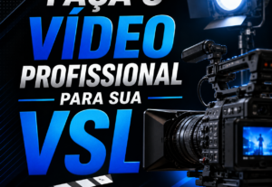 Eu vou fazer um video profissional e narração para seu Vsl.