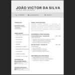 Eu vou criar ou melhorar seu currículo profissional