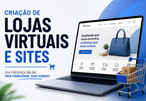 Eu vou criar uma loja virtual profissional para seu negócio.