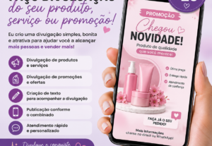 Eu vou Fazer divulgação do seu produto ou serviço