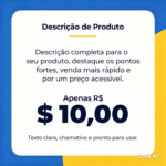 Eu vou Criar Descrições de Produtos com Qualidade