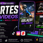 Eu vou criar cortes de vídeos para TikTok, Reels e Shorts