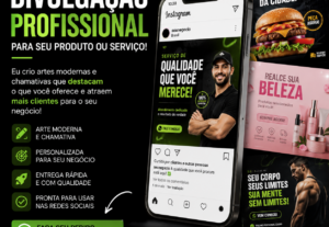 Eu vou Fazer Destaque seu produto com uma arte profissional