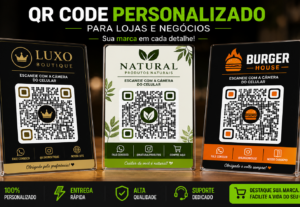 Eu vou Criar um QRcode personalizado da sua loja.