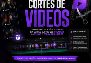 Eu vou criar cortes do seu video que de alcance