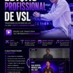 Eu vou editar sua VSL profissional e persuasiva