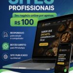 Eu vou criar e publicar seu site na internet