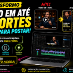 Eu vou criar cortes para Reels Shorts e TikTok