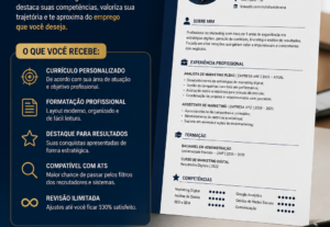 Eu vou fazer seu currículo profissional
