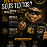 Eu vou revisar seus textos e ou traduzir