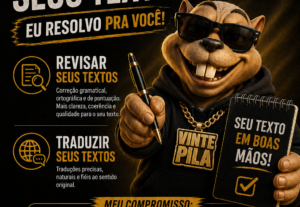 Eu vou revisar seus textos e ou traduzir