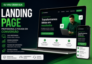 Eu vou criar uma landing page que converte
