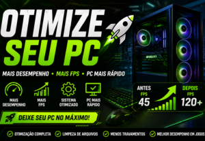 Eu vou otimizar seu PC para melhorar o desempenho