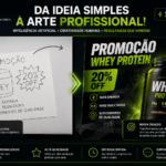 Eu vou criar uma arte profissional com ia para sua empresa