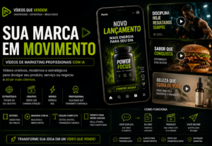 Eu vou Criar vídeos de marketing com IA
