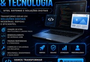 Eu vou fazer Programação para todos vocês.