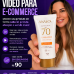 Eu vou Fazer vídeo UGC p e-commerce/loja virtual