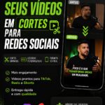 Eu vou transformar seus vídeos em cortes para redes sociais.
