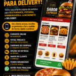 Eu vou fazer pagina de pedidos para seu delivery