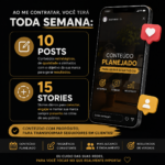 Eu vou fazer Post’s para seu perfil