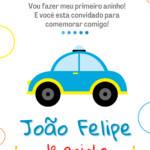 Eu vou fazer Convite de aniversário digital modelo simples