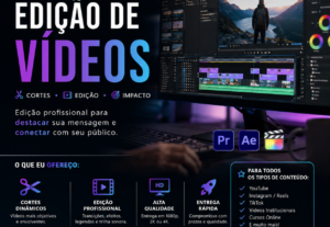 Eu vou criar cortes do seu vídeo