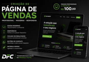 Eu vou criar um site profissional e moderno para sua empresa