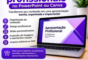 Eu vou criar sua apresentação profissional no Power Point