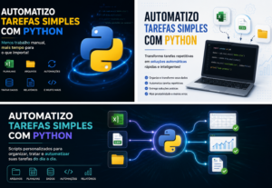 Eu vou automatizar tarefas com python