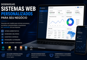 Eu vou Desenvolver sistemas web para seu negócio