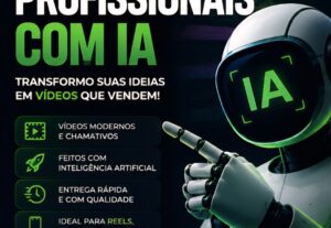 Eu vou criar vídeos profissionais com IA