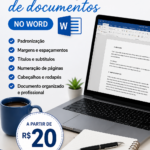 Eu vou formatar seu documento no Word